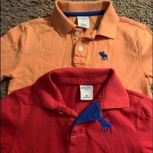 2 Abercrombie Kids Polo’s
